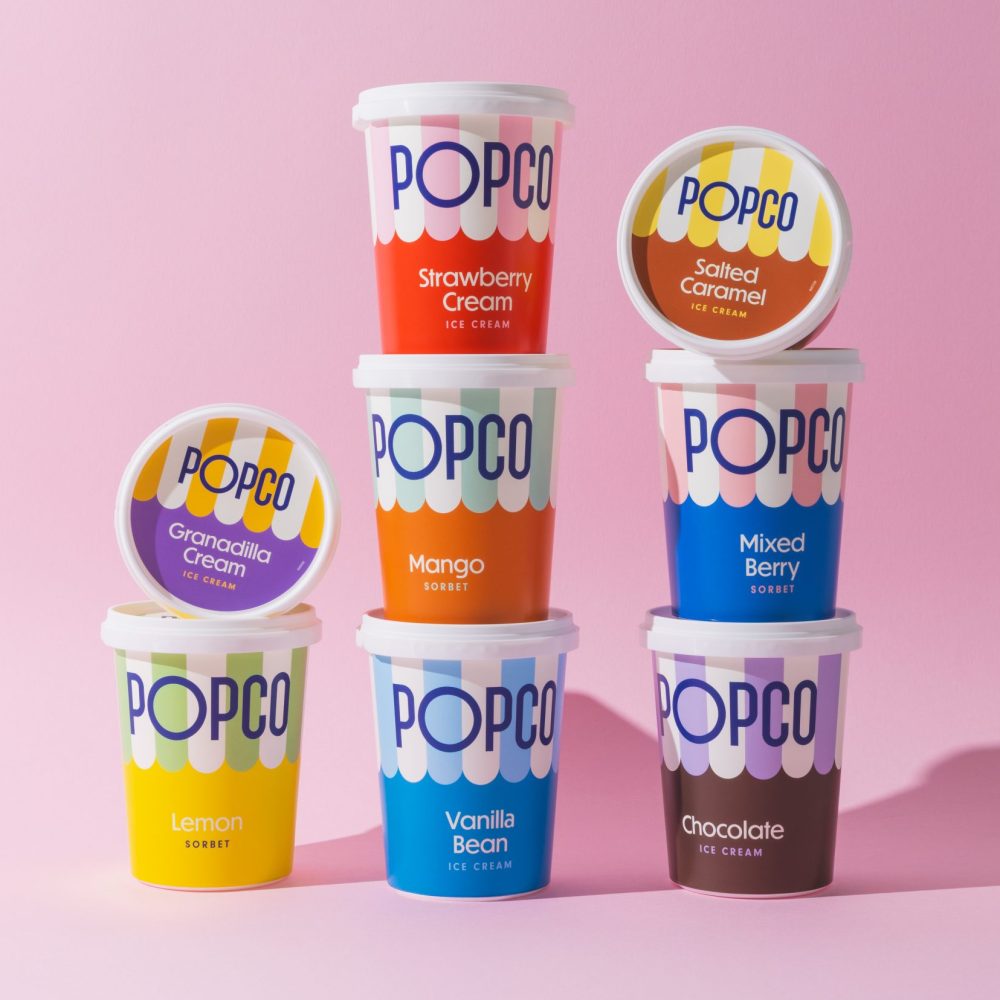 BUILD A BOX – 12 POPCO Tub Ice Creams (150ml)