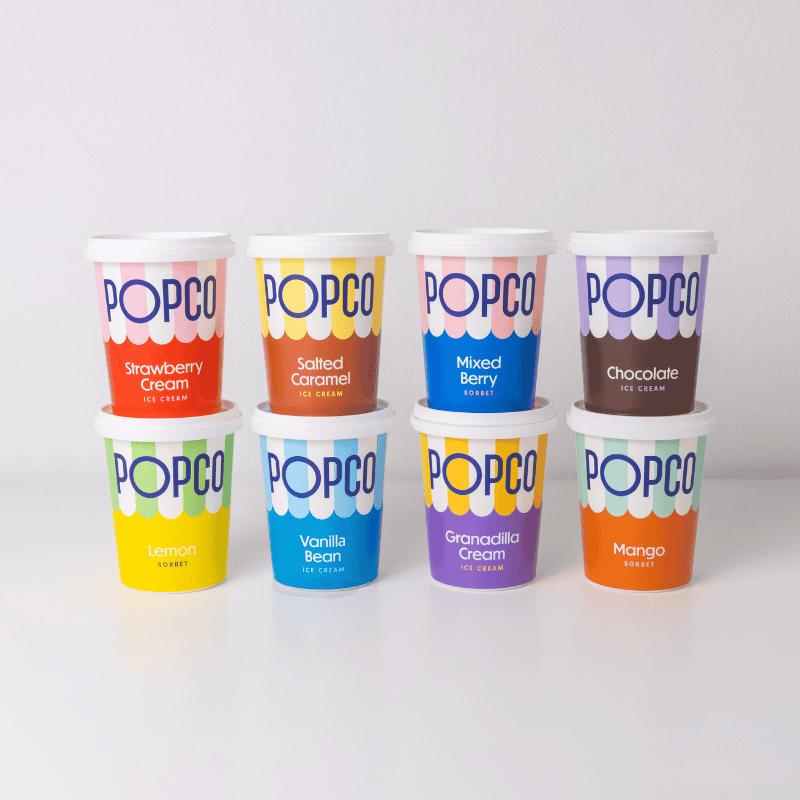 POPCO Tub Ice Creams